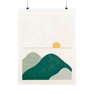 Still Hills Art Print