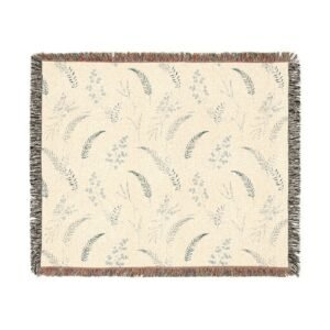 Fern Study Throw Blanket