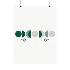 Moon Phases Art Print
