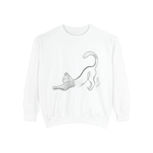 Stretching Cat Sweatshirt