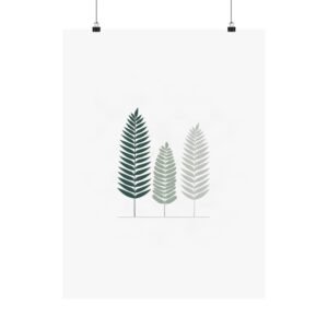 Fern Trio Art Print