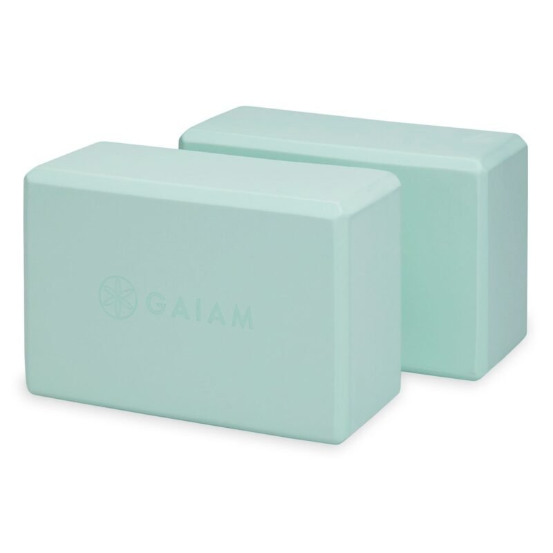 Gaiam Yoga Block 2-Pack, EVA Foam, official product photograph