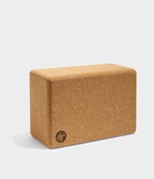 Manduka Cork Yoga Block, official product photograph