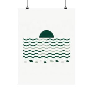 Low Tide Light Art Print