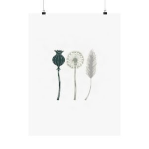 Seed Heads Art Print