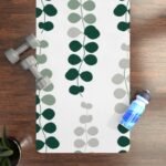 Eucalyptus Trail - printed yoga mat, context view