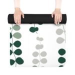 Eucalyptus Trail - printed yoga mat, lifestyle view
