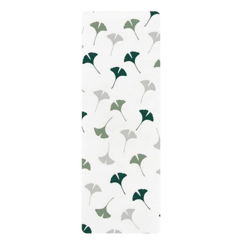 Ginkgo Fall Yoga Mat - front view