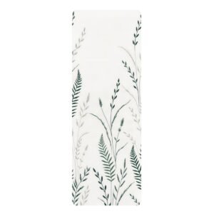 Meadow Line - printed yoga mat, front view