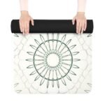 Moon Mandala Yoga Mat - lifestyle view