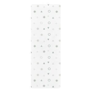 Quiet Grid Yoga Mat - front view