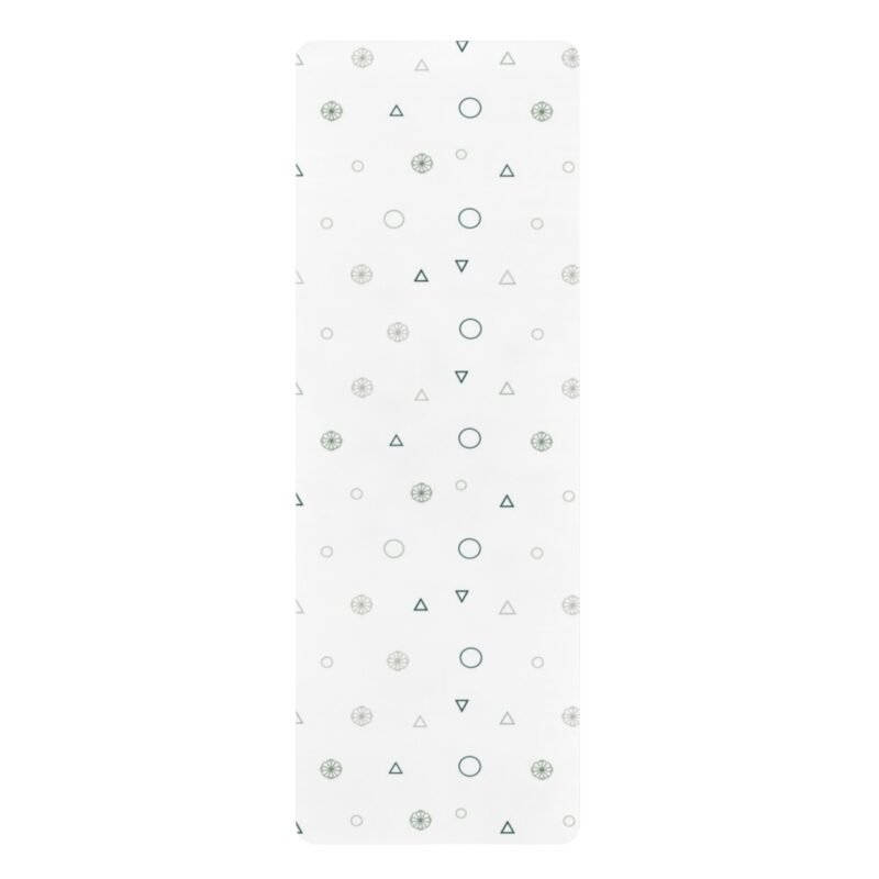 Quiet Grid Yoga Mat - front view
