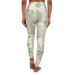 Sage Botanical Leggings - back view