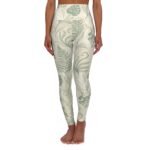 Sage Botanical Leggings - front view