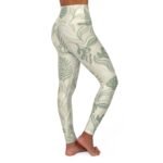 Sage Botanical Leggings - right view