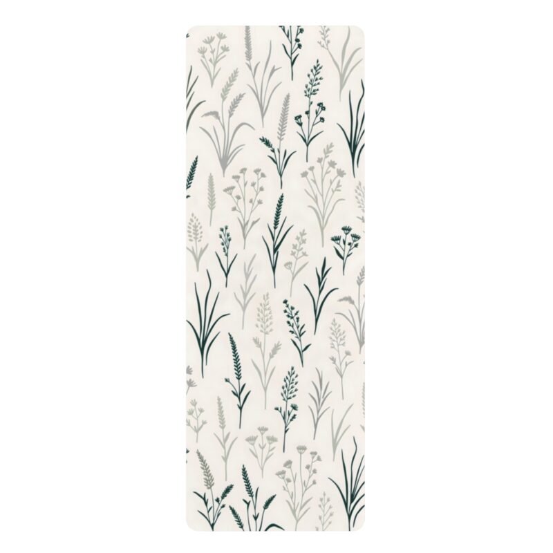 Sage Meadow Yoga Mat - front view