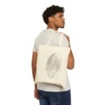 Single Stem Tote Bag - person view