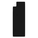 Stone Stack - printed yoga mat, back view